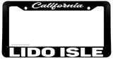 Lido Isle California License Plate Frame - OwnTheAvenue