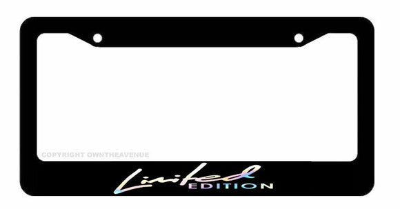 Limited Edition Oil Slick Holographic Racing Drifting JDM License Plate Frame - OwnTheAvenue
