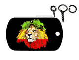 Lion of Judah Rasta Rastafari Jah Vintage Style Necklace Keychain Tag - OwnTheAvenue