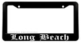 Long Beach Classic Style Auto Car Truck License Plate Frame - OwnTheAvenue