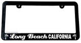 Long Beach California Palm Trees Car Truck Auto License Plate Frame - OwnTheAvenue