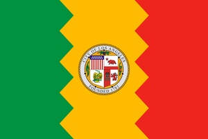 Los Angeles LA CA California Flag Car Truck Window Bumper Laptop Sticker Decal