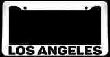 Los Angeles White License Plate Frame - OwnTheAvenue