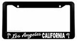 Los Angeles California Auto Car Truck White License Plate Frame - OwnTheAvenue