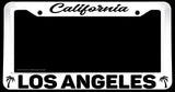 Los Angeles California White License Plate Frame - OwnTheAvenue