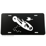 Fishing Hunting Camping Hiking Car Truck License Plate Model-357