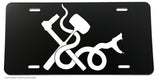 Mechanic Tools Tattoo Art Style Snake Hot Rod Muscle Car Auto License Plate - OwnTheAvenue