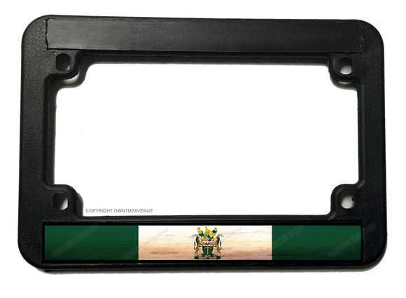 Rhodesia Rhodesian Vintage Style Flag Motorcycle License Plate Frame