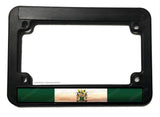Rhodesia Rhodesian Vintage Style Flag Motorcycle License Plate Frame - OwnTheAvenue