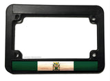 Rhodesia Rhodesian Vintage Style Flag Motorcycle License Plate Frame - OwnTheAvenue