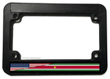 Suriname USA American Flag Motorcycle License Plate Frame - OwnTheAvenue