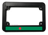 Bangladesh World Country Flag V01 Motorcycle License Plate Frame - OwnTheAvenue