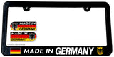 Made In Germany Euro German Flag Car Truck Slim License Plate Frame - OwnTheAvenue