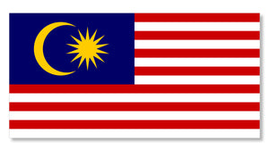 Malaysia Malaysian Country Flag Car Truck Window Bumper Laptop Sticker Decal 4" - OwnTheAvenue