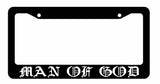 Man of God Religious Christian Jewish Spiritual Car Truck License Plate Frame