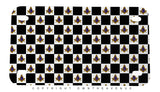 Freemason Masonic Checkered Pattern Motorcycle Metal License Plate