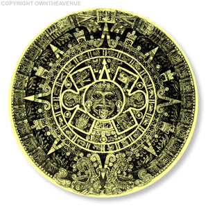 Maya Mayan Calendar Egyptian Aztec Car Truck Window Bumper Laptop Sticker Decal - OwnTheAvenue