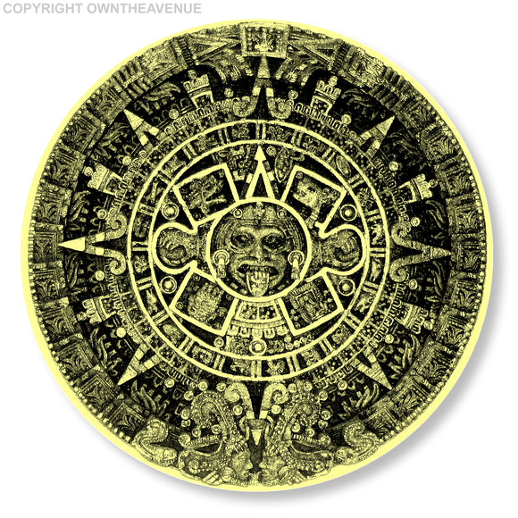 Maya Mayan Calendar Egyptian Aztec Car Truck Window Bumper Laptop Sticker Decal - OwnTheAvenue