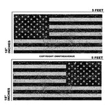 USA American Flag Subdue Vinyl Skin Wrap Sticker For Dirt Bikes Motorcycle - OwnTheAvenue