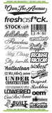 JDM Mega Sticker Pack Lot of 26 Carbon Fiber Decals Low Race Drift - OwnTheAvenue
