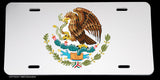 Mexican Coat of Arms Bald Eagle Flag Car Truck License Plate Cover - OwnTheAvenue