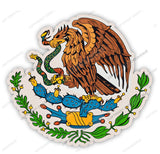 Mexican Coat of Arms Mexico flag MX MEX Vinyl Sticker Decal V03 - OwnTheAvenue
