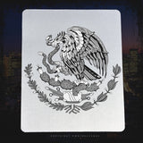 Mexico Mexican Flag Subdue Coat of Arms Mouse Pad