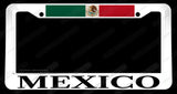 Mexico Mexican World Country Flag Vintage Style V02 License Plate Frame - OwnTheAvenue