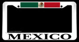 Mexico Mexican World Country Flag Vintage Style V02 License Plate Frame - OwnTheAvenue