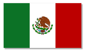 Mexico Mexican Flag Country Car Truck Bumper Window Laptop Vinyl Sticker Decal - OwnTheAvenue