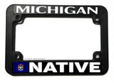 Michigan Native Flag Motorcycle License Plate Frame - OwnTheAvenue