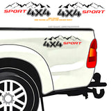 4X4 Sport Graphic Mountain Side Body Car Off Road Truck V004 Vinyl Decal Sticker