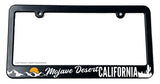 Mojave Desert California Slim Style Black License Plate Frame - OwnTheAvenue