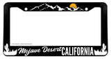 Mojave Desert California Black License Plate Frame - OwnTheAvenue