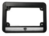 Austria Subdued Vintage Style Flag Motorcycle License Plate Frame - OwnTheAvenue