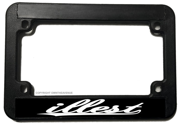 illest Racing Style Motorcycle License Plate Frame - OwnTheAvenue
