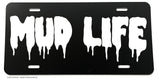 Mud Life Off Roading Diesel Mudding 4x4 Car Truck License Plate Cover - OwnTheAvenue
