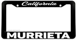 Murrieta California License Plate Frame - OwnTheAvenue