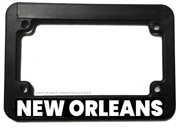 New Orleans Motorcycle License Plate Frame - OwnTheAvenue