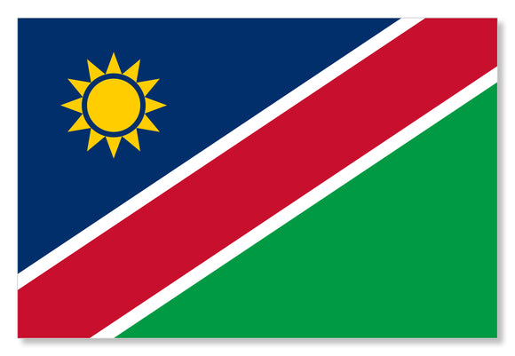 Namibia Country Flag Car Truck Window Bumper Laptop Sticker Decal 4