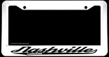 Nashville Tennessee White License Plate Frame - OwnTheAvenue