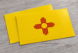 2Pcs New Mexico Flag Car Truck Laptop Vinyl Sticker Decal 4"