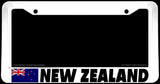 New Zealand World Country Flag White Auto License Plate Frame - OwnTheAvenue