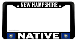 New Hampshire Native Flag Car Truck Auto License Plate Frame