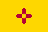 2Pcs New Mexico Flag Car Truck Laptop Vinyl Sticker Decal 4"