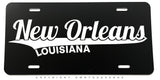 New Orleans Louisiana Auto Metal License Plate - OwnTheAvenue