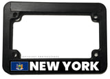 New York Flag Motorcycle License Plate Frame - OwnTheAvenue