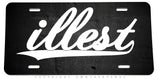 illest JDM Drifting Racing Auto Metal License Plate - OwnTheAvenue