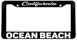 Ocean Beach California License Plate Frame - OwnTheAvenue