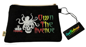 OwnTheAvenue Rasta Skull Octopus Skate JDM Vintage Style Purse Bag Handmade - OwnTheAvenue